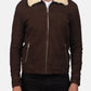 Brown Coffner Shearling Fur Jacket