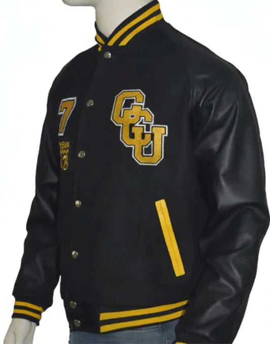 Cyborg Gotham City University Jacket