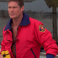 David Hasselhoff Baywatch Red Bomber Jacket