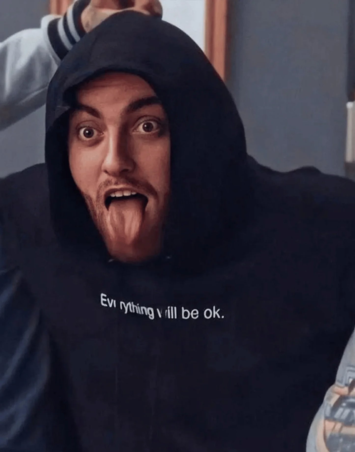 Mac Miller Everything will be ok Black Hoodie