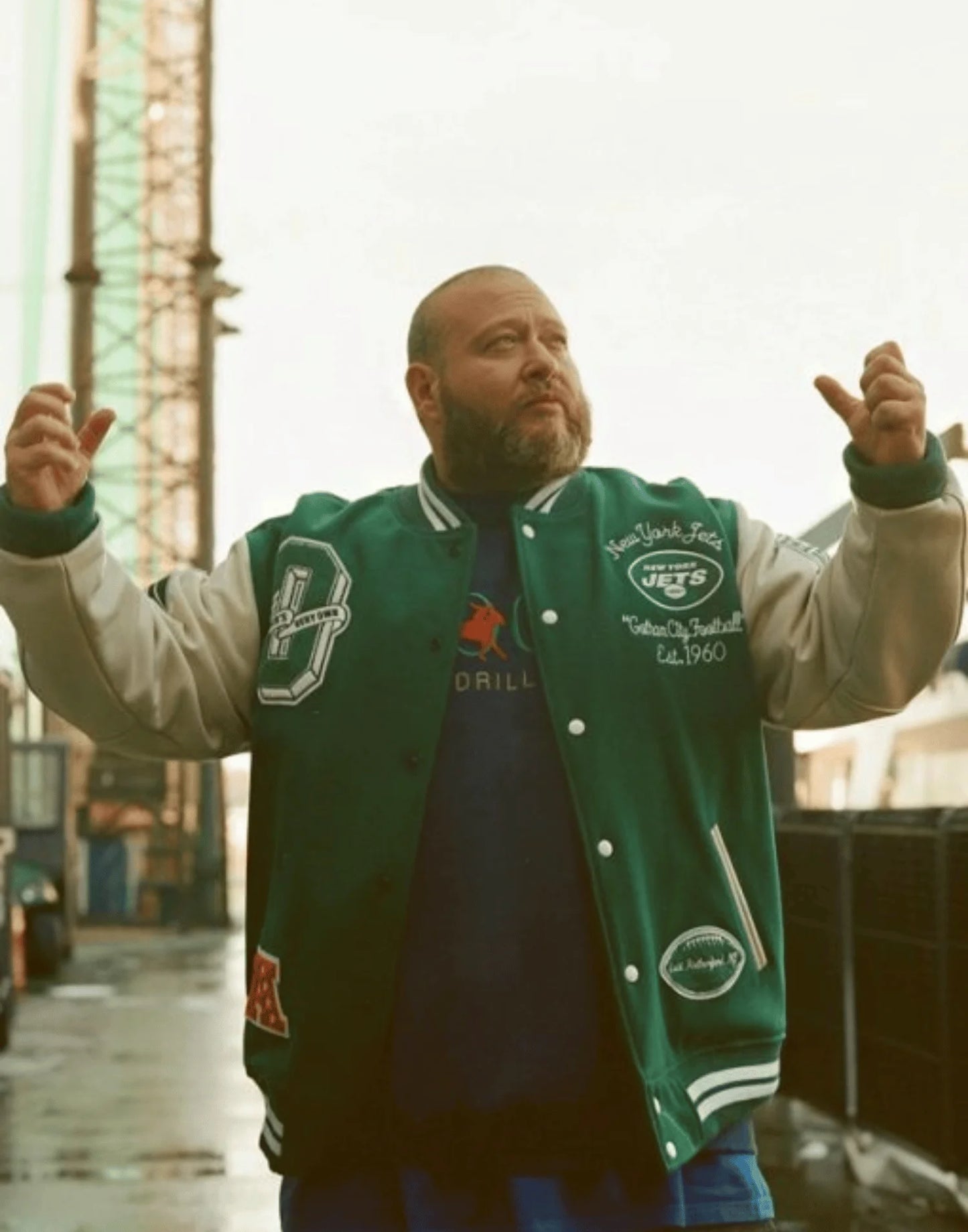 Action Bronson New York Jets OVO Jacket