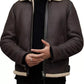 Genuine Rhys Shearling Aviator Jacket