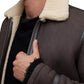 Genuine Rhys Shearling Aviator Jacket