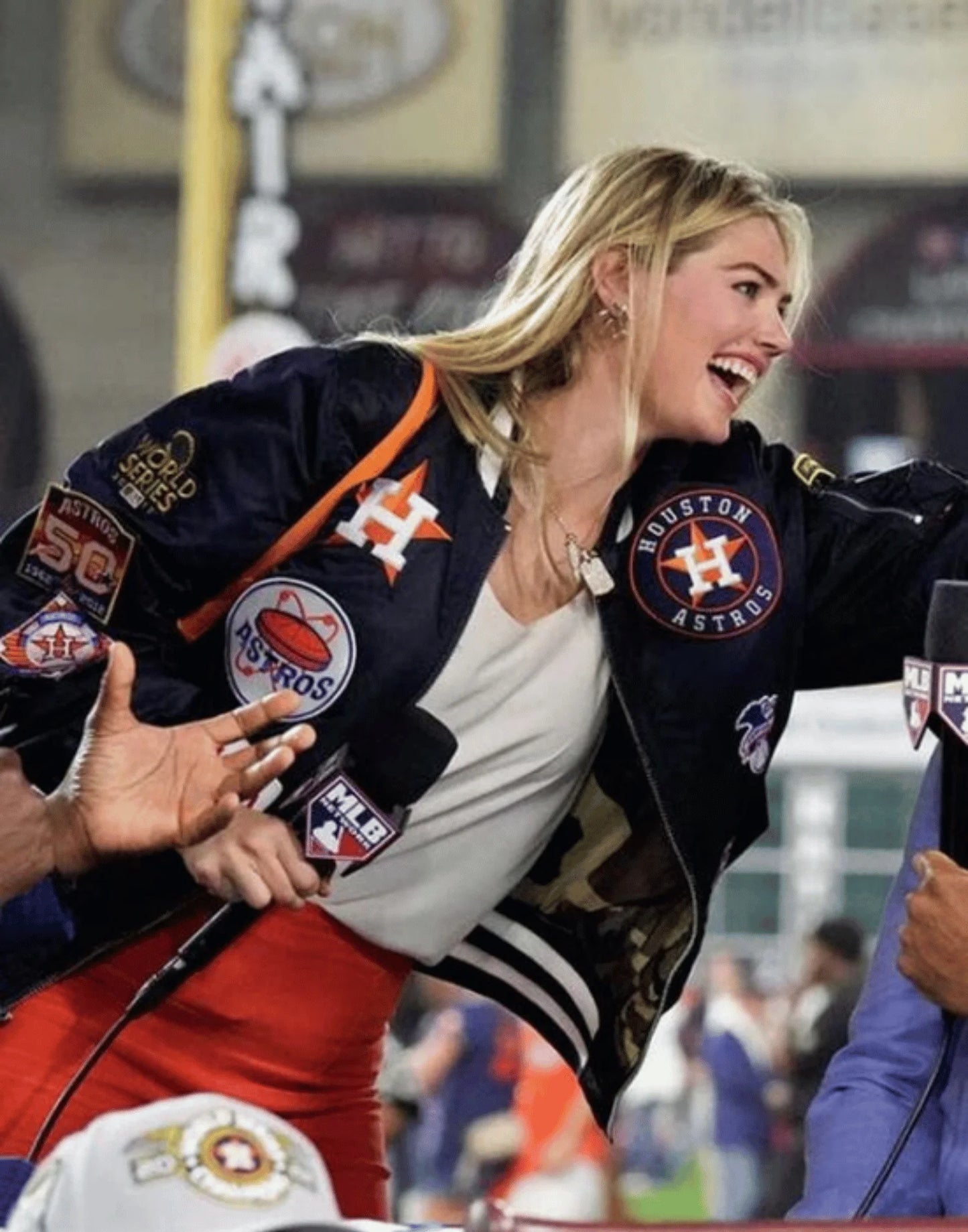 Kate Upton 2022 World Series Jacket