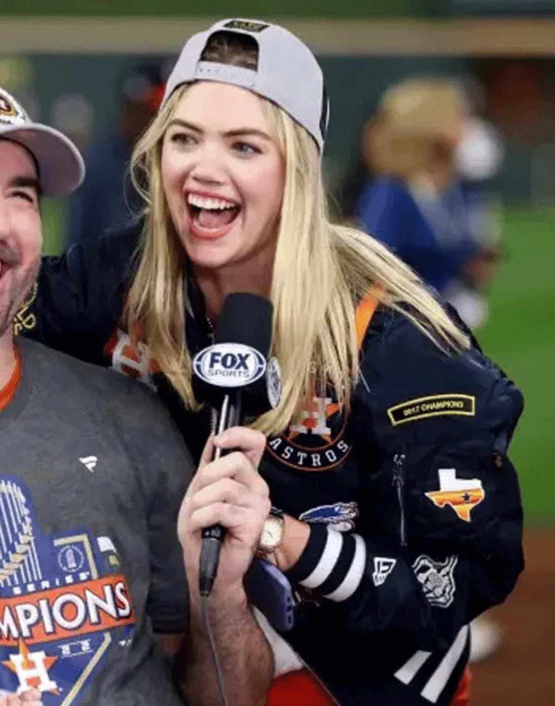 Kate Upton 2022 World Series Jacket