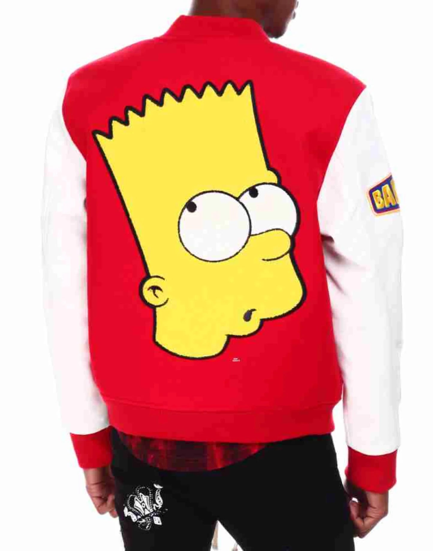 Bart Simpson Varsity Jacket