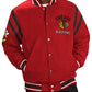 Red Chicago Blackhawks Tailback Varsity Jacket