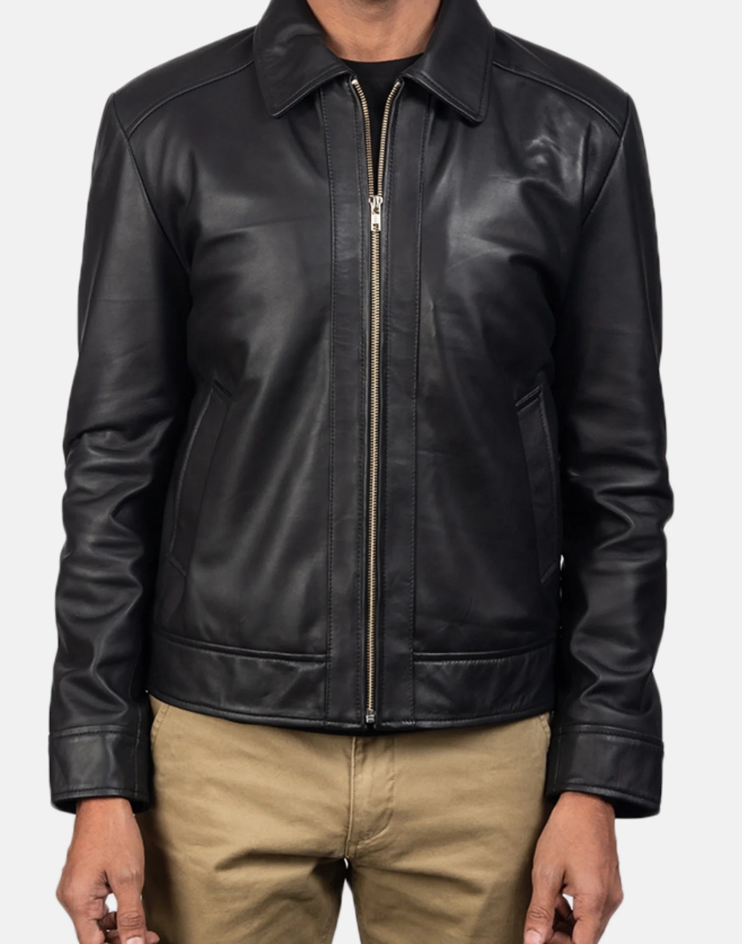 Inferno Black Leather Jacket