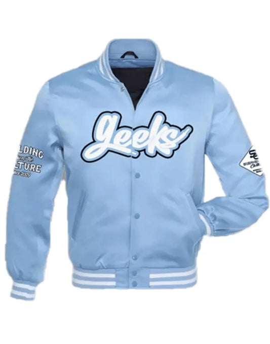 Retro Geeks Varsity Jacket Bomber