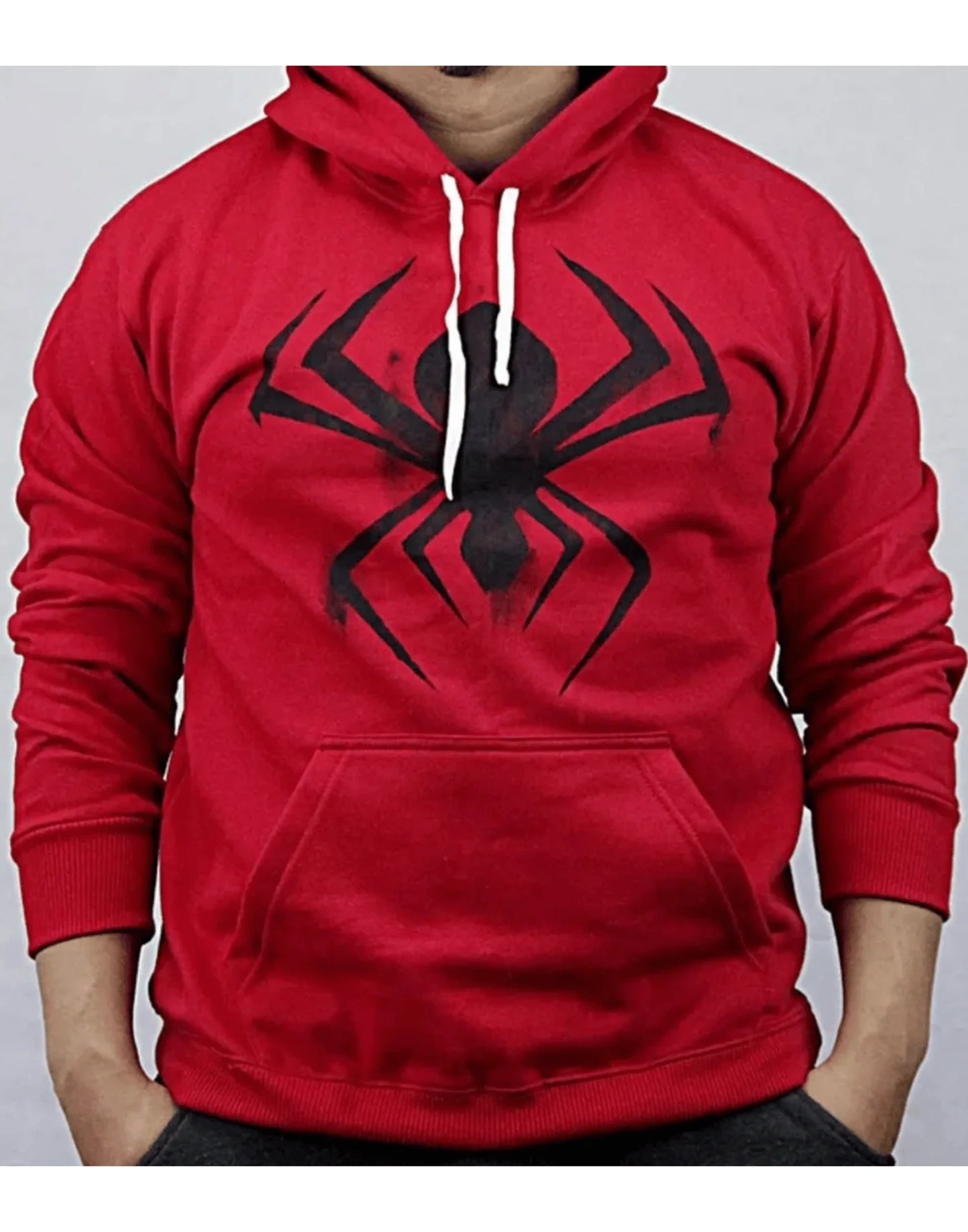 Bodega Cat Spider Miles Morales Red Hoodie