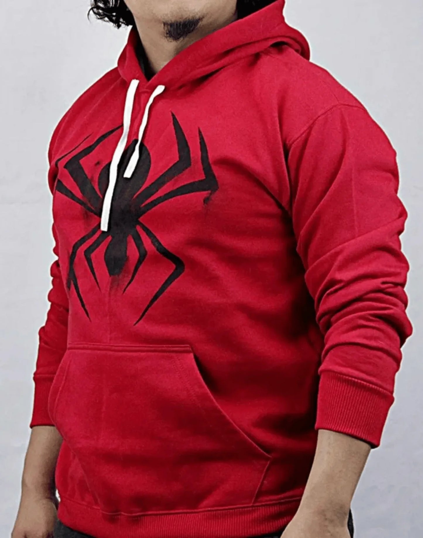 Bodega Cat Spider Miles Morales Red Hoodie