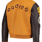 San Diego Padres Orange And Yellow Varsity Jacket