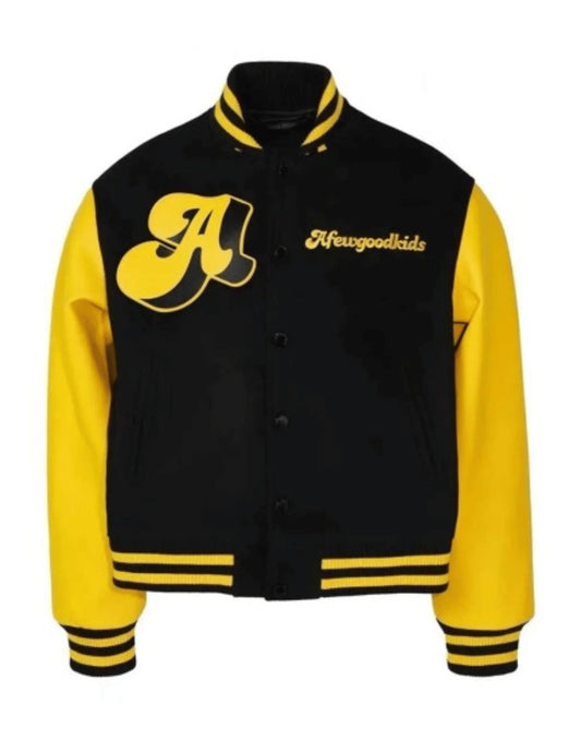 Embroidery A Few Good Kids Jacket Yellow & Black