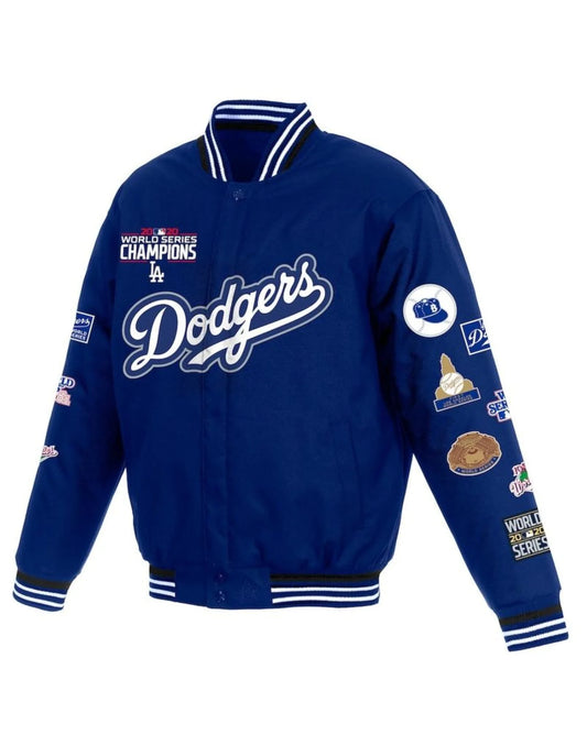 Los Angeles Dodgers 2020 World Series Champions Bomber Jacket